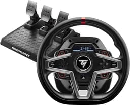 Thrustmaster T248-P - Racestuur en 3 Pedalen - Force Feedback & Magnetische Flippers - Voor PS5/PS4/PC — thumbnail 1