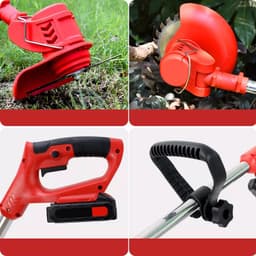 Telescopische Tuintrimmer, Draadloze Trimmer Voor Gazon, Tuin, Landbouwgrond, Doe-Het-Zelf Tuinieren, Gazonverzorging — thumbnail 2