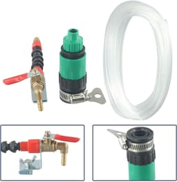 Stofverwijderaar Watersproeier - Schoonmaakmondstuk Koelspray - Machine Reinigen - Snelle Stofcontrole - 6 mm slang compatibel - Zwart en Rood — thumbnail 5