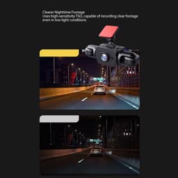 4-kanaals Dashcam - Auto Camera Set - Veiligheid Onderweg - 360 Graden Dekking - 1080p HD - Zwart — thumbnail 5