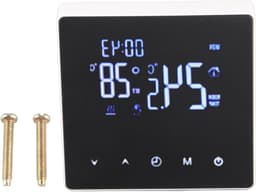 Digitale thermostaat - Temperatuurregelaar - Vloerverwarming regelen - Gebruiksvriendelijk touchscreen - 90-240 V - Wit — thumbnail 1
