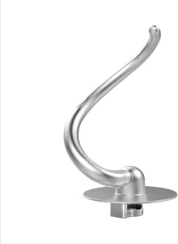 Roerbezem Keukenmachine - Kneedhaak Mixer - Deeg Mengen - Aluminiumlegering - E-1047D - Zilverkleurig — thumbnail 3