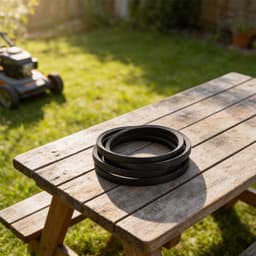 Aandrijfriem - Vervangingsriem - Grasmaaier Onderhoud - Duurzame Rubber Constructie - 1 Stuk - Zwart — thumbnail 3