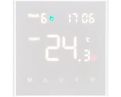 Slimme thermostaat - Wifi regelaar - Energie besparen - App en stem bediening - 11 x 10 x 65 cm