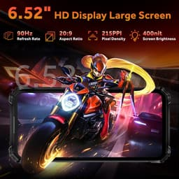 OUKITEL G6 Outdoor Smartphone, 10600mAh, 16GB+64GB, 16MP, IP68 Waterdicht, Android 16, OTG, Dual 4G — thumbnail 4