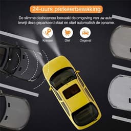 SP® Dashcam - Dashcam voor Auto - Dashcam voor En Achter - Zwart - ‎ 4cm x 9cm x 5cm — thumbnail 4