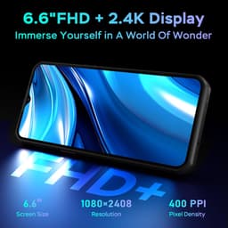 OUKITEL WP39 5G Outdoor Smartphone, 11000mAh, 64MP, 24GB/256GB, IP68 Waterdicht, Android 14, NFC — thumbnail 3