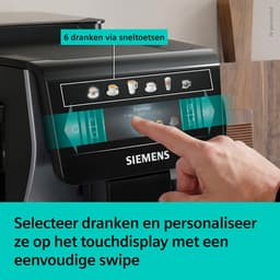 Siemens EQ600 iAroma - TP601E01 - Volautomatische koffiemachine - Morning Haze - 5 profielen - 2026 editie — thumbnail 2