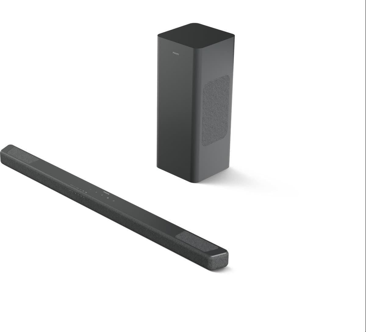 PHILIPS TAB8301/10 - 3.1.2-kanaals Soundbar - Draadloze Subwoofer - 380W Vermogen - Dolby Atmos - DTS:X - DTS Virtual:X - Bluetooth 6.0 LE Audio - HDMI eARC - Gun Metal — afbeelding 1