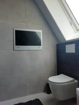 Badkamer TV SplashVision ESI-27 - Android Smart LED GOOGLE TV / Zilvergrijs — thumbnail 1