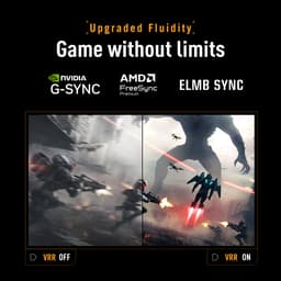 ASUS TUF Gaming VG249QM5F - FHD Fast IPS Gaming Monitor - 240Hz - 0.3ms - Stereo Speakers - 24 Inch — thumbnail 3