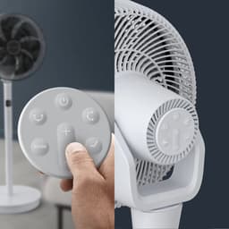 Rowenta Turbo Swift Silence QV5040 - Statiefventilator - Exstreem stil - 20 Snelheden - Verstelbaar in 3 hoogtes - Krachtige & Energiezuinige motor - Horizontale + verticale oscillatie - Staande ventilator — thumbnail 3