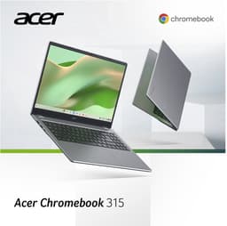 Acer Chromebook 315 CB315-6HT-C0QN - 15 inch Touchscreen - 8GB - 128GB - Zilver — thumbnail 1