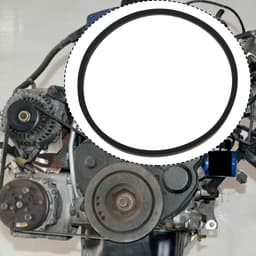 Grasmaaier riem 1041 mm - V-type - slijtvast rubber - verbeterde transmissie-efficiëntie - ShopVlot — thumbnail 2