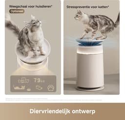 Dreame FP10 Luchtreiniger met Zelfreinigende Haarrol - HEPA H14 Filter - Geschikt voor Huisdieren - CataFresh Geurverwijdering - Stil, Slim en Onderhoudsvrij — thumbnail 5