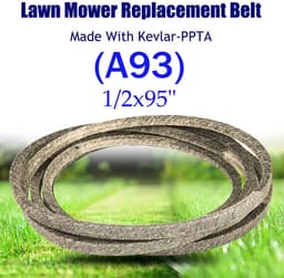 Grasmaaier Snijdeksel Riem 12,7mm x 2413,6mm - Kevlar - Duurzaam en Betrouwbaar - Geschikt voor Diverse Merken - ShopVlot — thumbnail 4