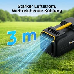 Draagbare airco met app - mobiele camping airconditioner 5-in-1 3500 BTU voor tent en camper — thumbnail 3
