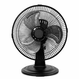 Celestul Tafelventilator 30 cm – Ventilator Zwart – 3 Snelheden – 90° Oscillatie – Verstelbare Kantelhoek – Stille Ventilator – Metalen Bladen – Bureauventilator — thumbnail 1