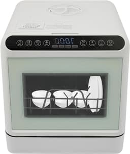 Compacte Vaatwasser - Mini Afwasmachine - Keuken Gemak - Zonder Waterkraan - Voor 6 Personen - Wit — thumbnail 1