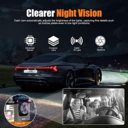 Autocamera - Rijrecorder - Veilige Rit - Met Nachtzicht - 1080P HD - Zwart — thumbnail 4