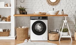 HYUNDAI - Daily Wash Wasmachine – 10 kg – 1400 toeren – 12 programma's – Energieklasse A – Wit — thumbnail 4