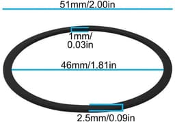 5 Stuks Grasmaaier Carburateur O-Ring Pakking - Compatibel met Tecumseh — thumbnail 2