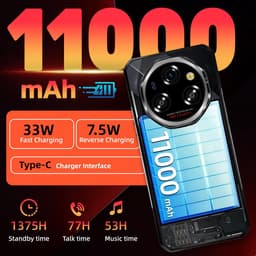 OUKITEL WP62 5G Rugged Smartphone-11000mAh-48GB RAM-512GB ROM-108MP camera-Android 15-IP68/IP69K-OTG — thumbnail 4