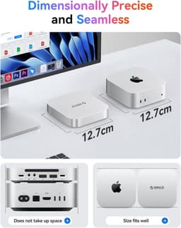 Externe SSD - Draagbare Opslag - Snelle Data Transfer - 40Gbps Snelheid - 512GB - Zilver — thumbnail 5