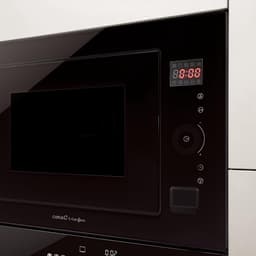 Inbouwmagnetron met Grill - Keukenapparaat - Snel Eten Bereiden - 25 Liter Capaciteit - 900 Watt - Zwart — thumbnail 5