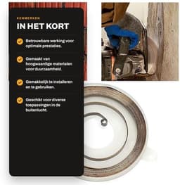 Terugloopstarter Hoogwaardig Materiaal - Starterveer - Geschikt voor TS410/TS420 - Duurzaam - Betrouwbaar - Lichtgewicht 42 g - Startveer — thumbnail 4