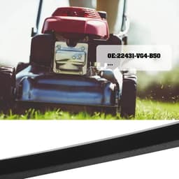 V-riem - Aandrijfriem - Grasmaaier Onderhoud - Vezelversterkt - 2 stuks 840mm - Zwart — thumbnail 2