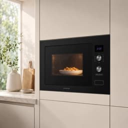 Inventum IMC6032FZWA Inbouw combimagnetron - 32L - 1000W - 38cm - Hetelucht- en grillfunctie - Zwart — thumbnail 5