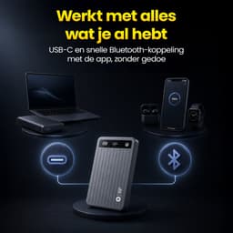 BP® AI Voice Recorder - 64GB - AI Dictafoon - Transcriptie & Samenvattingen - Audio Recorder - Bluetooth App - Mindmaps — thumbnail 4