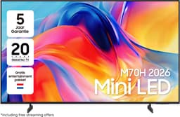 Samsung 55M74H - 55 inch - 4K MiniLED - 2026 + 3 jaar extra garantie - Smart TV — thumbnail 1