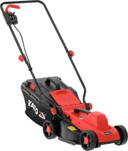 YATO YT-851990 Elektrische Grasmaaier – 1300W – Maaibreedte 33 cm – 30L Grasopvangbak – Lichtgewicht Cirkelmaaier voor Gazons tot 400 m² — thumbnail 4