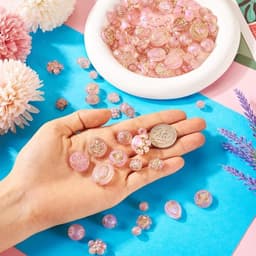 Diverse kleurrijke acrylkralen in bulk voor het maken van armbanden, kettingen en oorbellen, ideaal voor creatieve sieraden en knutselprojecten — thumbnail 4