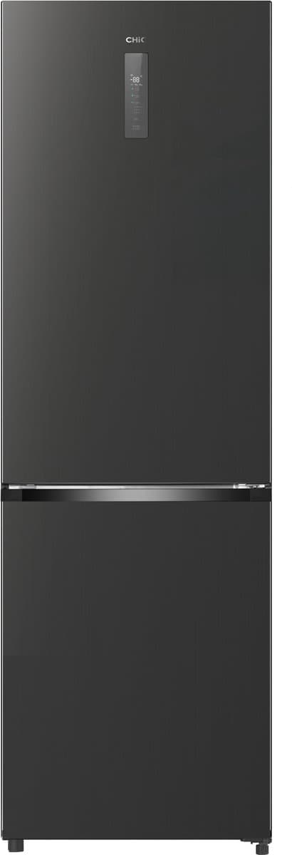 CHiQ CBM310NGC - Koel-vriescombinatie - 308 Liter - No Frost - Ultrasstil 33 dB - Plat ontwerp - Digitaal LED Display - C - 12 Jaar Garantie op Compressor - 2026 Nieuw — afbeelding 1