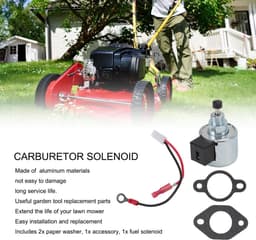 Dailygoods- Carburateur Brandstof Solenoid Kit - Carburateur Accessoires - Aluminium - Voor Stx38/Lx255 - 66g - Vervanging - Brandstofsolenoïde — thumbnail 5