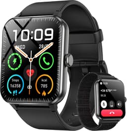 Blackview Smartwatch - R50 - Beantwoorden | Bellen - Fitnesshorloge voor Mannen en Vrouwen met Hartslag - SpO2 -SOS- Slaapmonitor - Activiteitstracker voor Android/iOS - Zwart — thumbnail 1