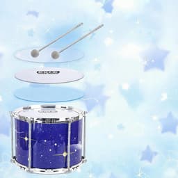 Kinder Drumstel - Speelgoeddrumstel - licht en geluid - 30° kantelhoek - Muzikaal Speelgoed - voor muziekonderwijs en peuters - Jongens en Meisjes — thumbnail 4