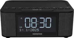 Kenwood CR-ST55DAB – Compacte DAB+ wekkerradio met Bluetooth, USB en verrassend krachtig stereogeluid - Zwart — thumbnail 3