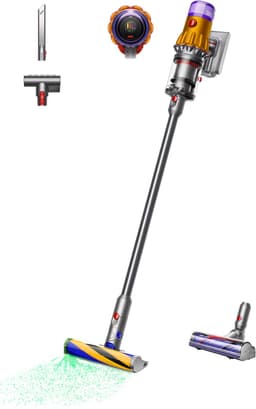 Dyson V12 Detect Slim Absolute - Steelstofzuiger - Nikkel/Geel - 150 Air Watts - Lichtgewicht — thumbnail 1