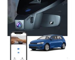 SnelShoppen - Dash Cam 4K 2160P voor Volkswagen Golf Mk8 GTE GTD GTI R/Cupra Formentor 2021-2024, WiFi UHD Video, G-Sensor, Nachtzicht, Plug & Play, 6