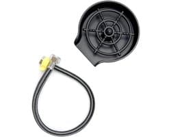 Bekerwasmachine - Glasspoeler Kraan - Snel Glazen Wassen - Automatische Reiniging - Aanrechtmodel - Zilver