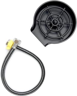 Bekerwasmachine - Glasspoeler Kraan - Snel Glazen Wassen - Automatische Reiniging - Aanrechtmodel - Zilver — thumbnail 1