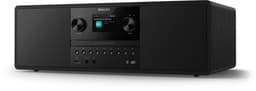 PHILIPS TAM6500 Watt micromuzieksysteem, Bluetooth 6.0, Auracast, DAB+/FM-radio, CD/USB/audio-ingang, Bassreflex-luidsprekers, kleurenscherm, afstandsbediening, gerecycled plastic – Zwart — thumbnail 1