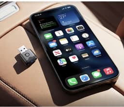 Ottocast Mini Aura 2026 USB Adapter voor Draadloze CarPlay & Android Auto — thumbnail 3