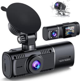 Dashcam Auto - 3 Kanaals Recorder - Veiligheid Onderweg - Infrarood Nachtzicht - 1080P FHD - Zwart — thumbnail 1