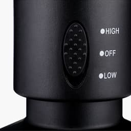 Mini-USB-torenventilator zonder bladen, 2 snelheden en standen, staand model voor slaapkamer, woonkamer of kantoor — thumbnail 5