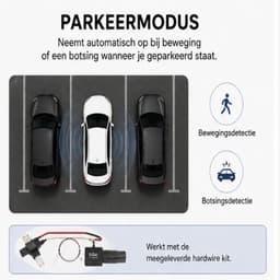 SafeView T1 | Dashcam voor Auto | Full HD 1080P | WiFi | 32GB Micro SD-kaart Inclusief | Botsingsdetectie | Parkeermodus | Nachtzicht — thumbnail 5